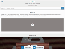 Tablet Screenshot of onetouchsolutionss.com